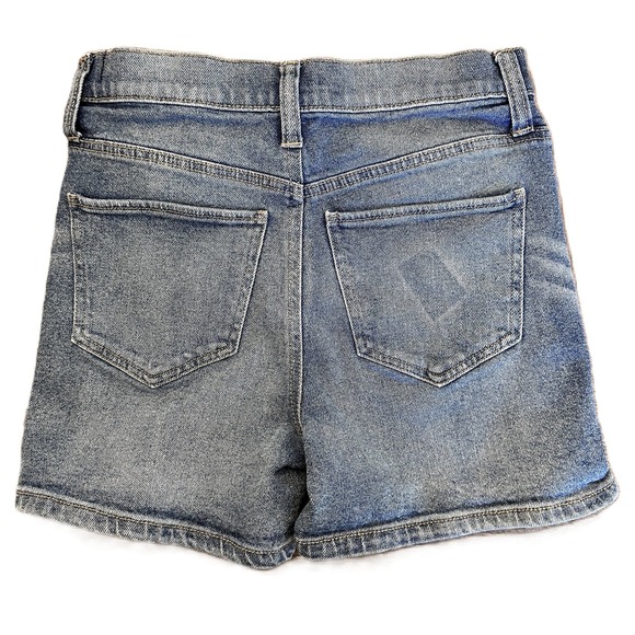 So High Rise Denim Vintage Stretch Mom Shorts Size 5 - Picture 2 of 9